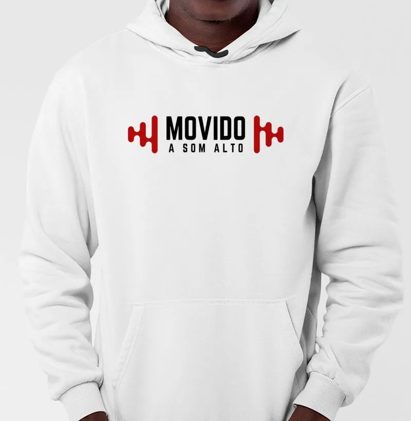 Moletom movido a som alto