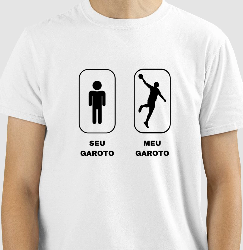 Camiseta Handebol -  Seu garoto, meu garoto!