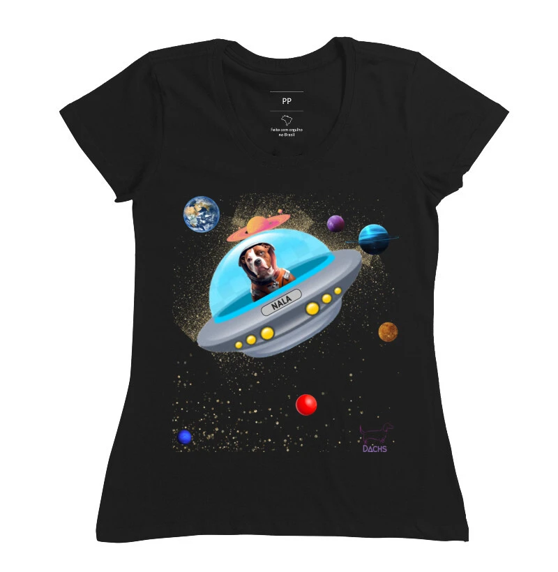 Pit Bull Nala astronauta