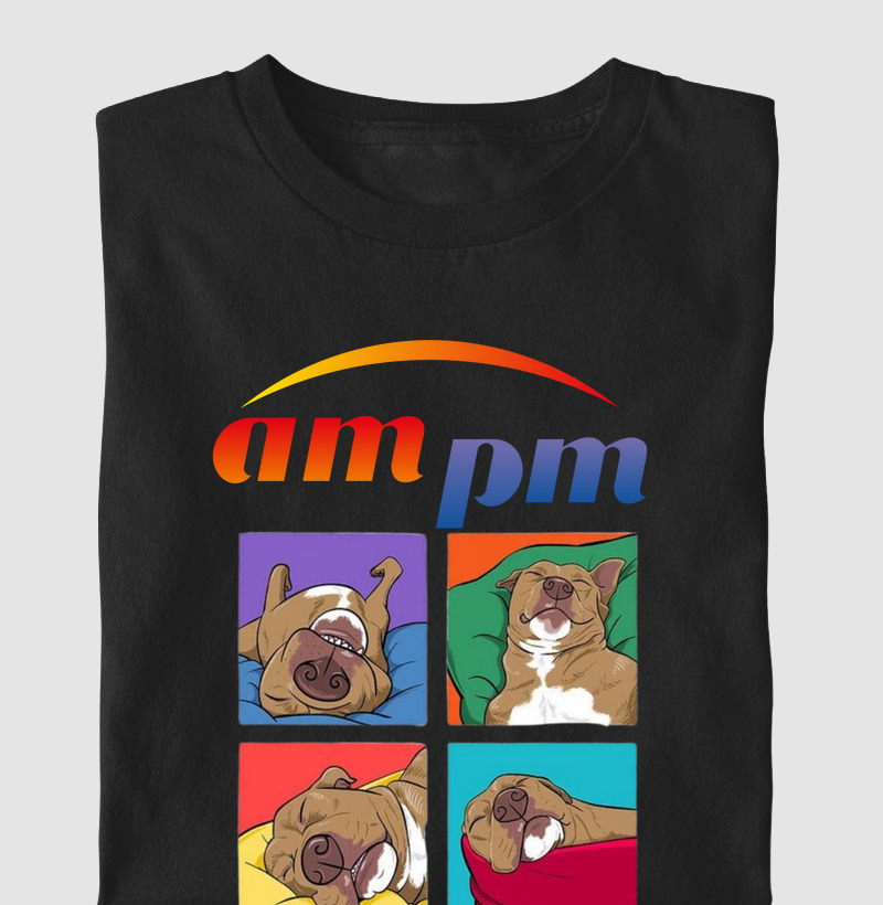 Am Pm soneca de pit bull