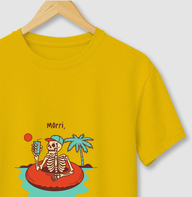 Morri, mas passo bem