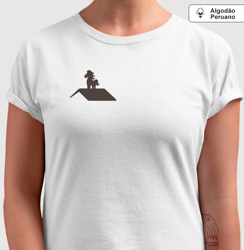 Camiseta Algodão Peruano Alma Dourada