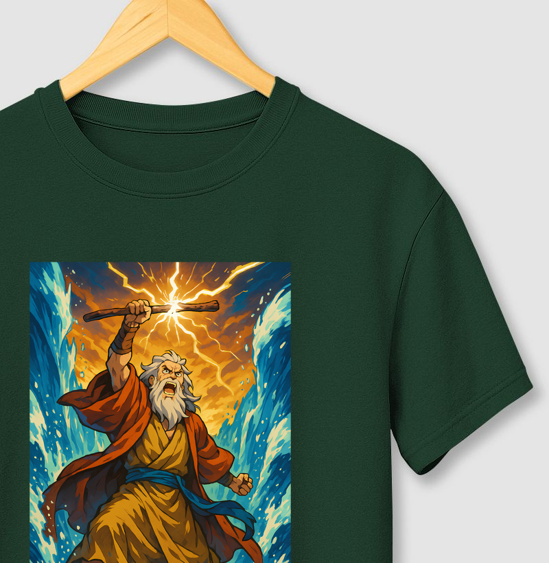 Anime - Moisés abrindo o Mar