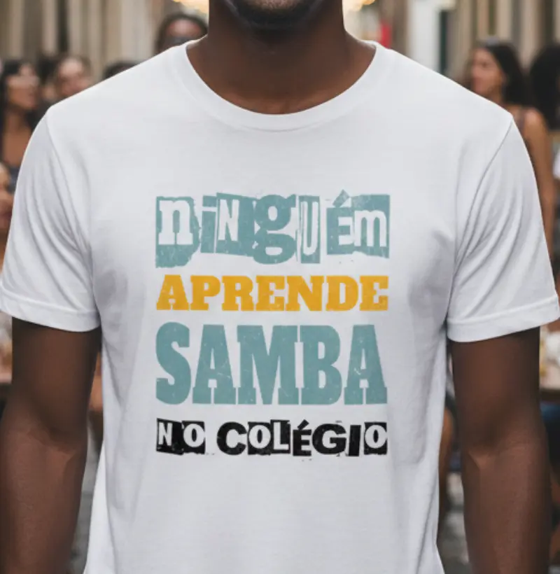 Ninguém aprende samba no colégio