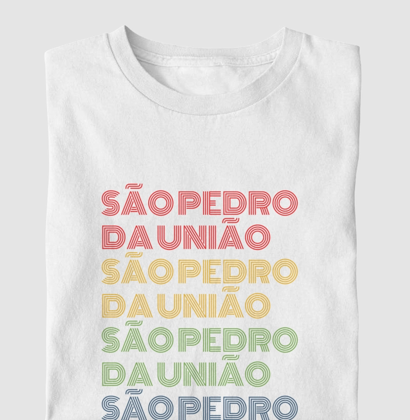 São Pedro da União Letreiro Retrô