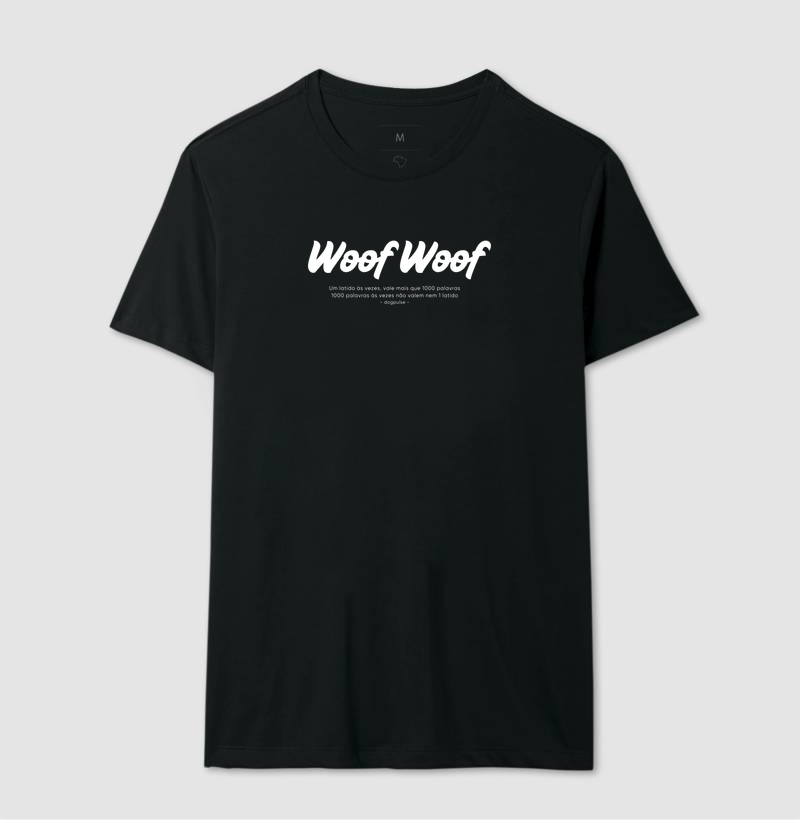 Camiseta Dog Pulse - WOOF WOOF