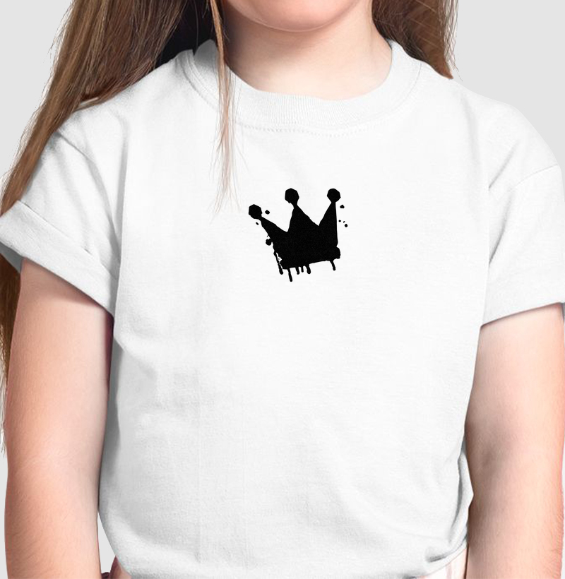  Coroa: Camiseta Infantil - O Toque de Realeza no Seu Estilo