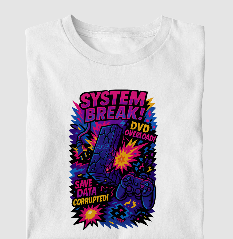 Console Vetor PS2 System Break DVD Overload