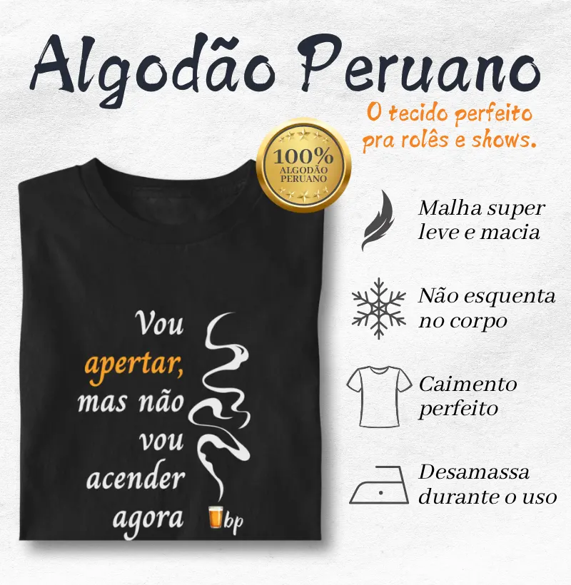Vou Apertar, Mas Não Vou Acender Agora