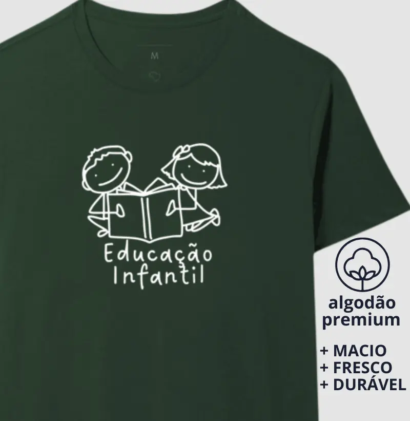 Camiseta Educação Infantil