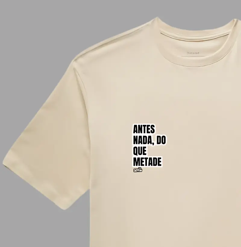 Antes Nada do que Metade