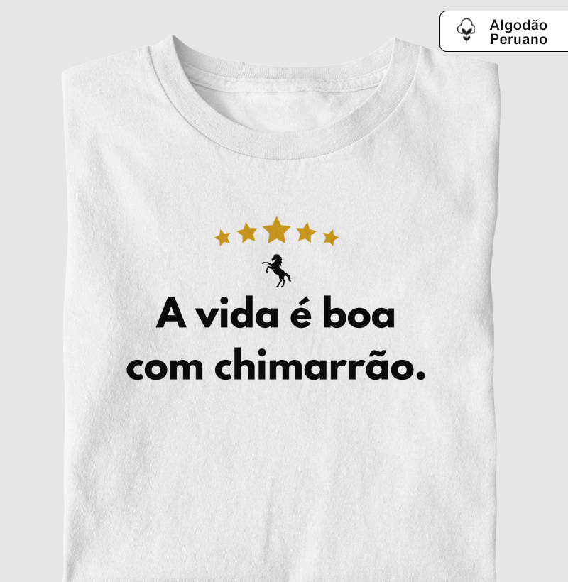 A vida é boa com chimarrão