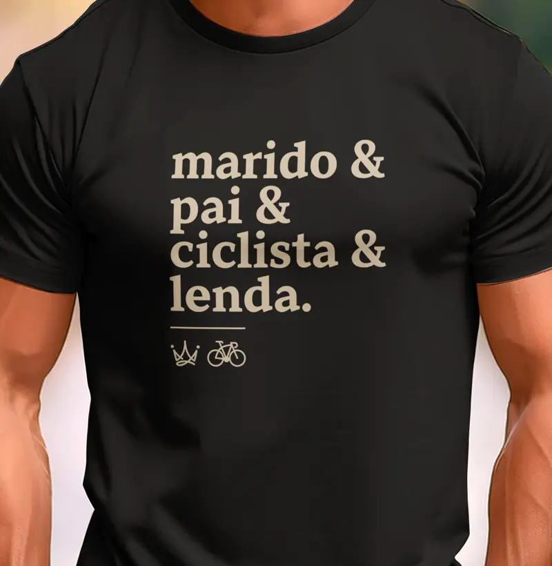 Marido & pai & ciclista & lenda
