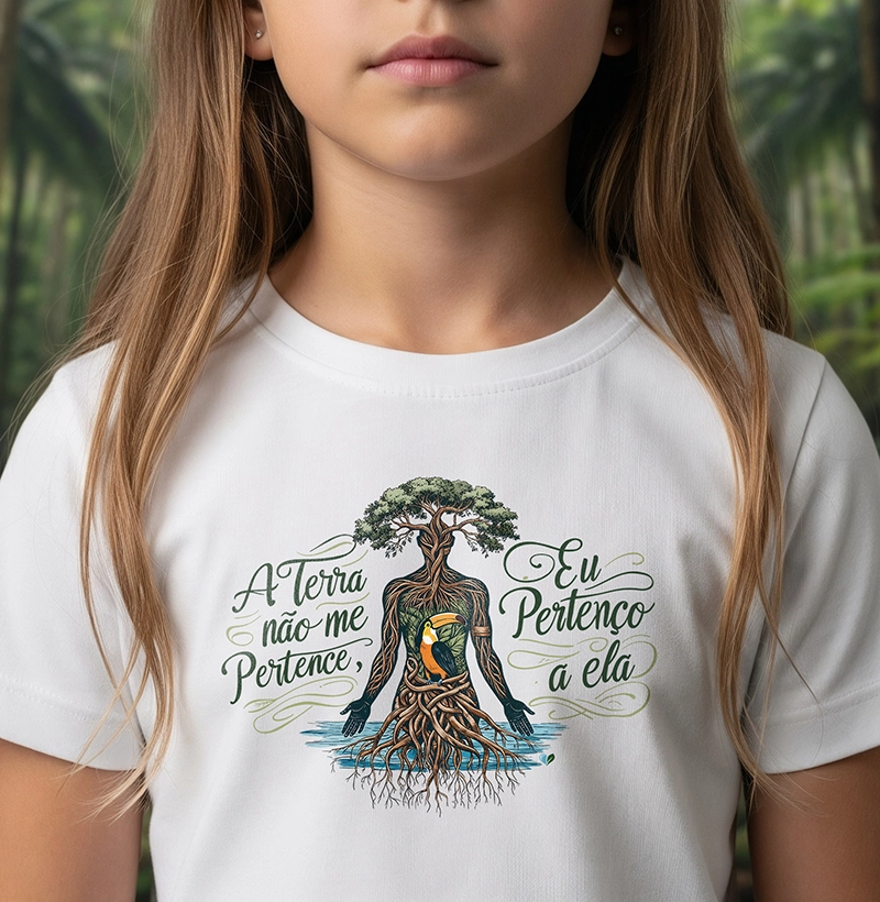 A terra não me pertence, eu pertenço a ela