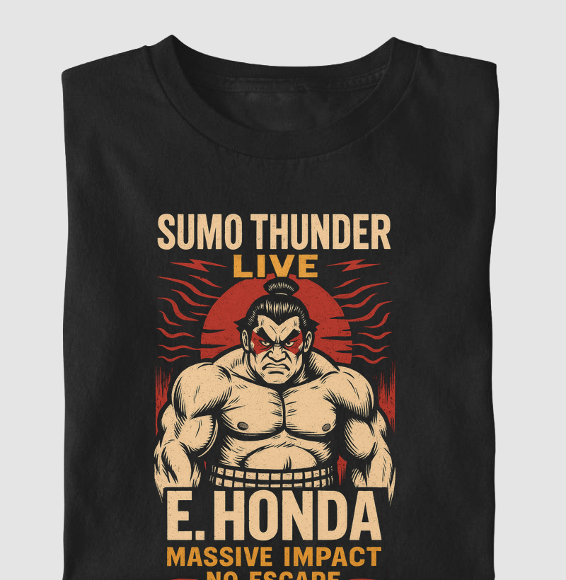 E Honda Sumo Thunder Street Fighter Rock Collection