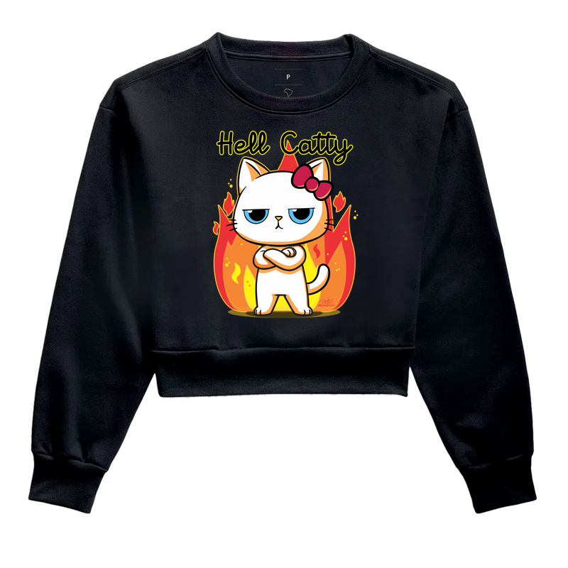 Camiseta Gato Sincero Hell Catty