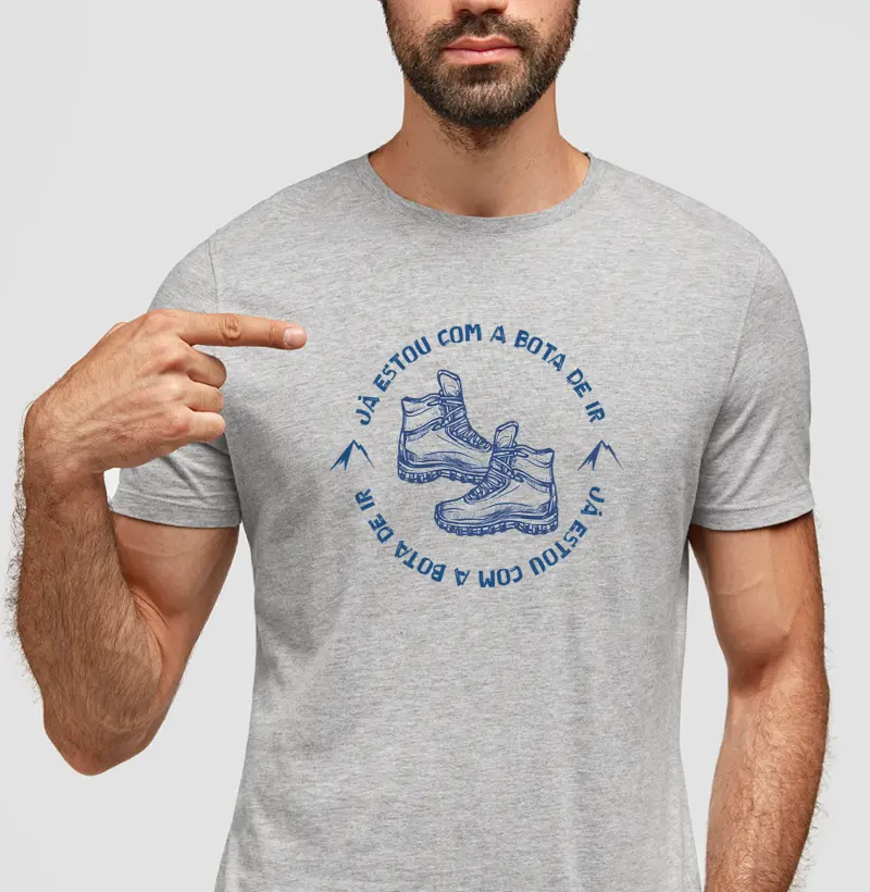 Já estou com a bota de ir