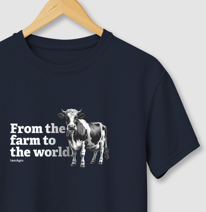 Camiseta COW agro