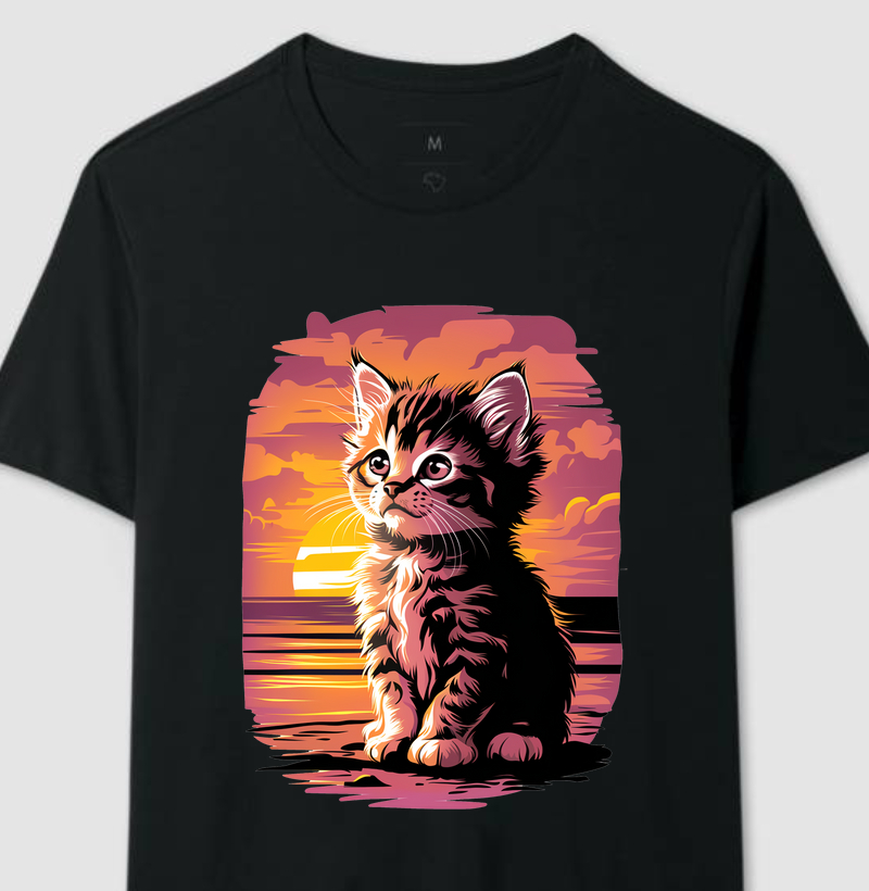 Cat Sunset