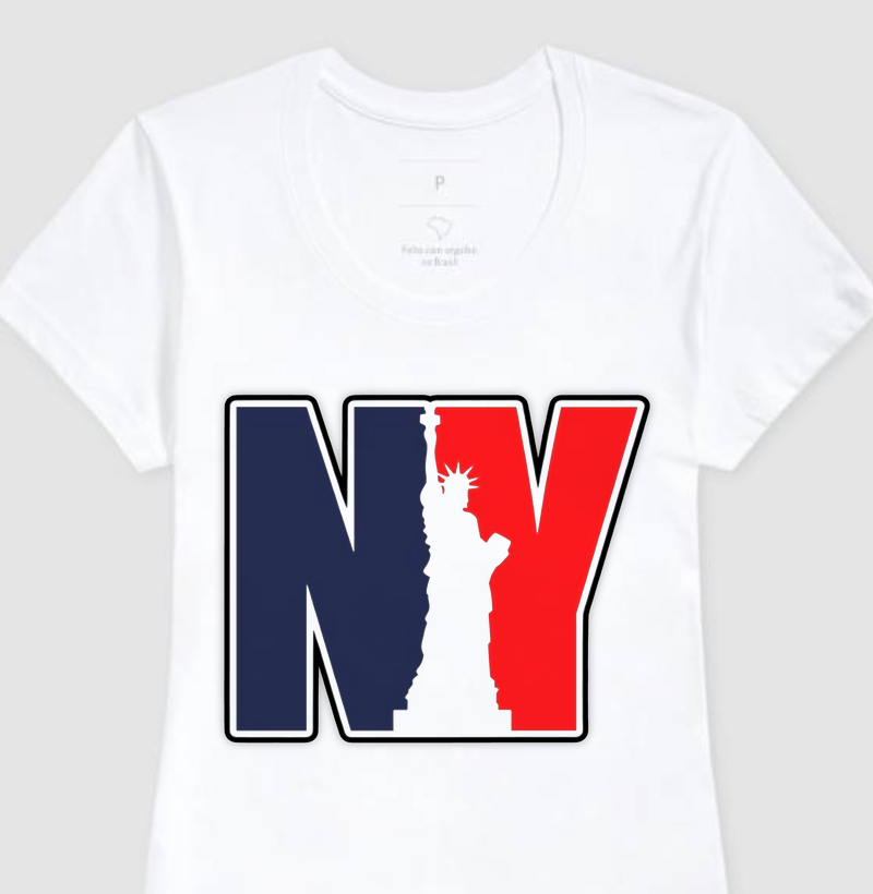 Camiseta Feminina - Nova York