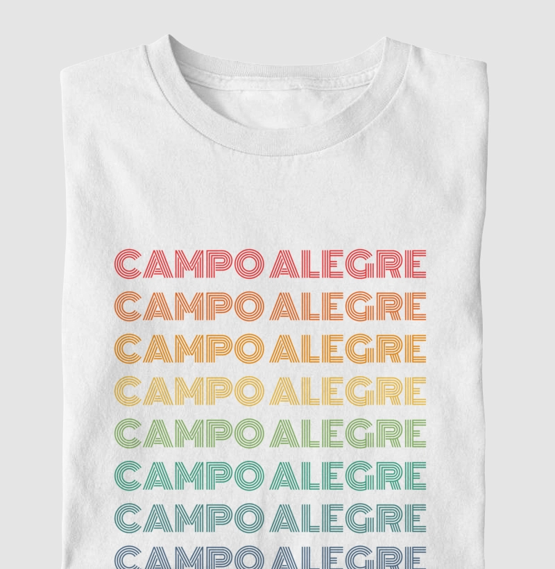 Campo Alegre Letreiro Retrô