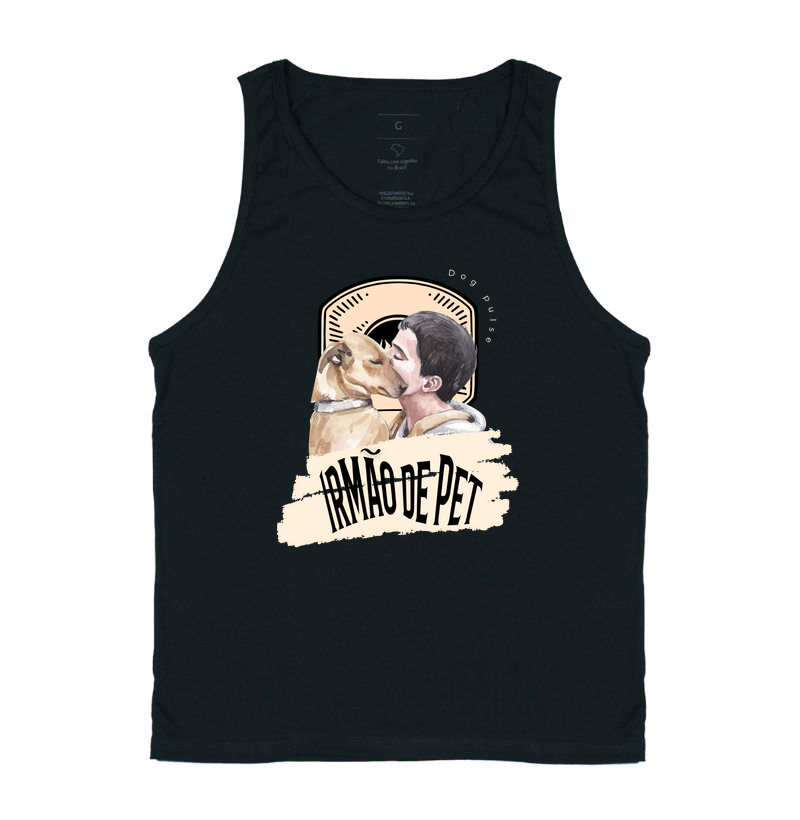 Camiseta Regata Dog Pulse Irmão de Pet - The Loyal Brother