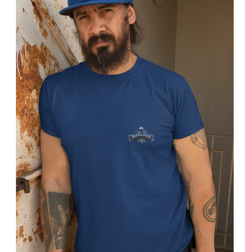 T SHIRT Masculina Hippiester Life Basic Marinho