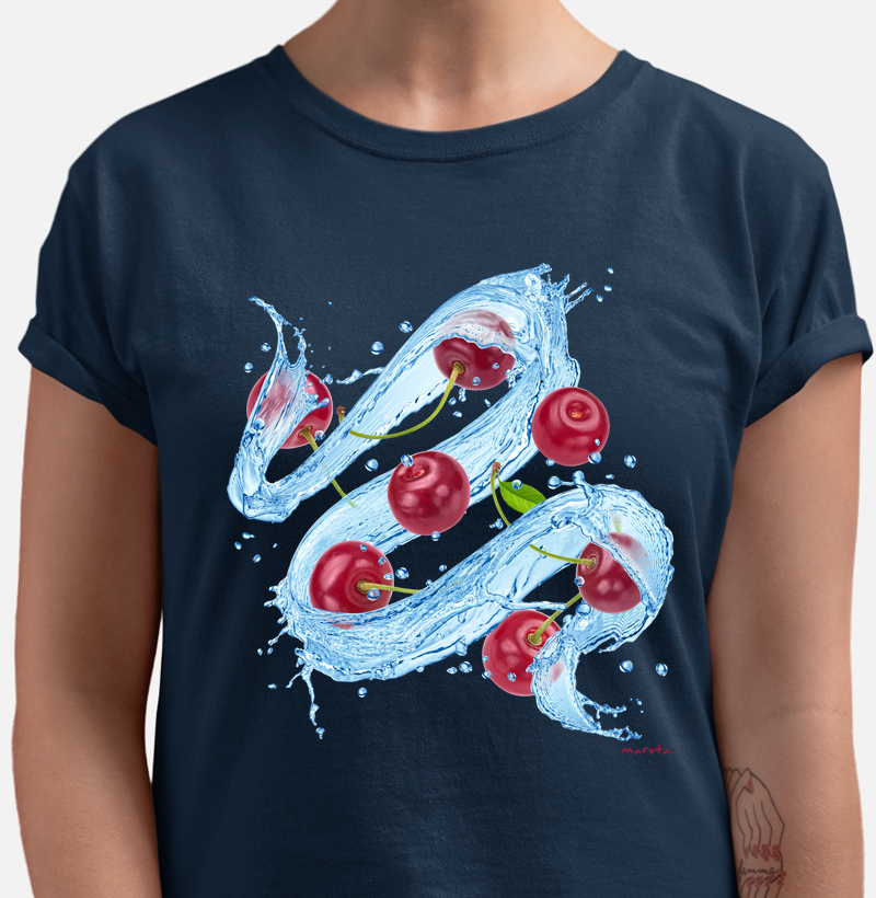 Camiseta Cerejas