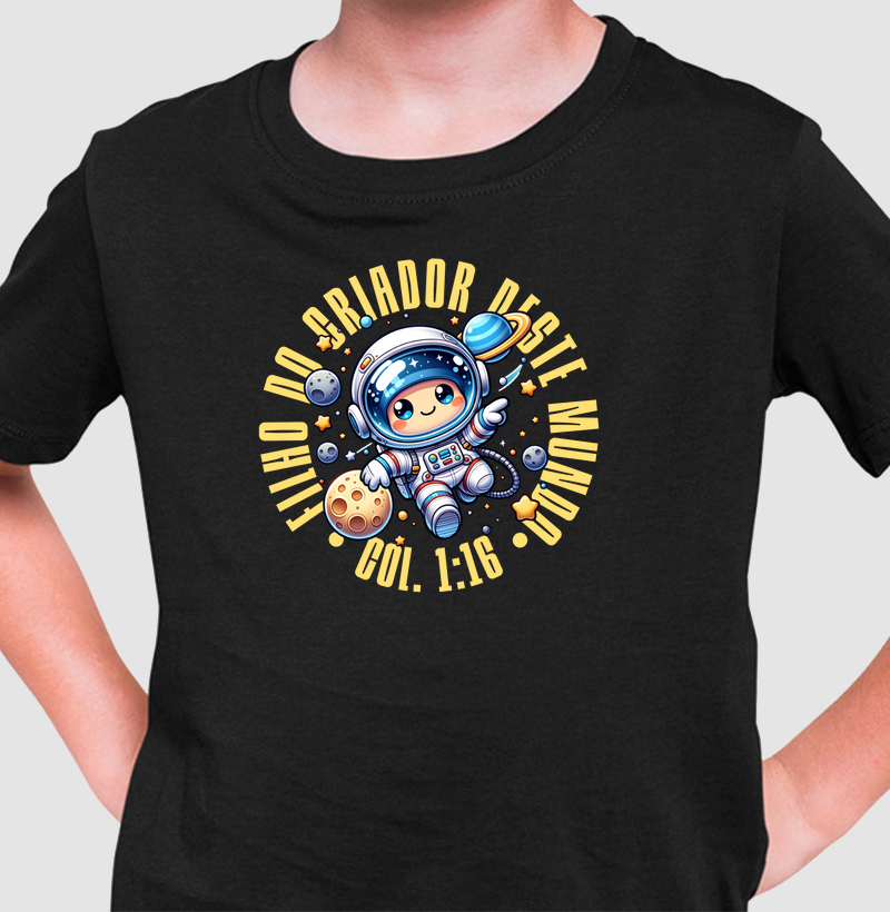 Camiseta Infantil Filho do Criador