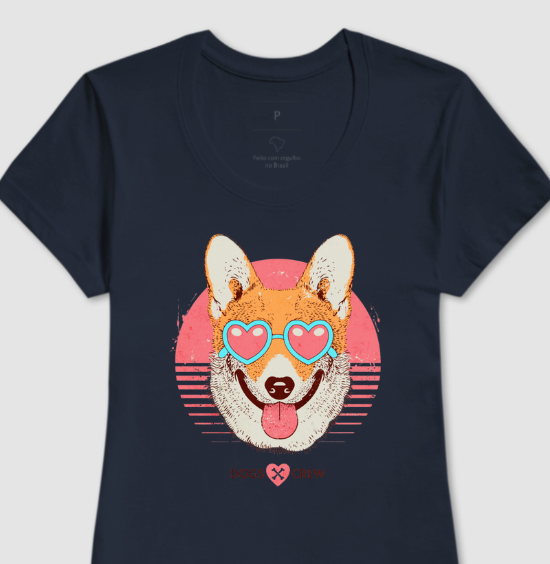 Camiseta Feminina -Dog-