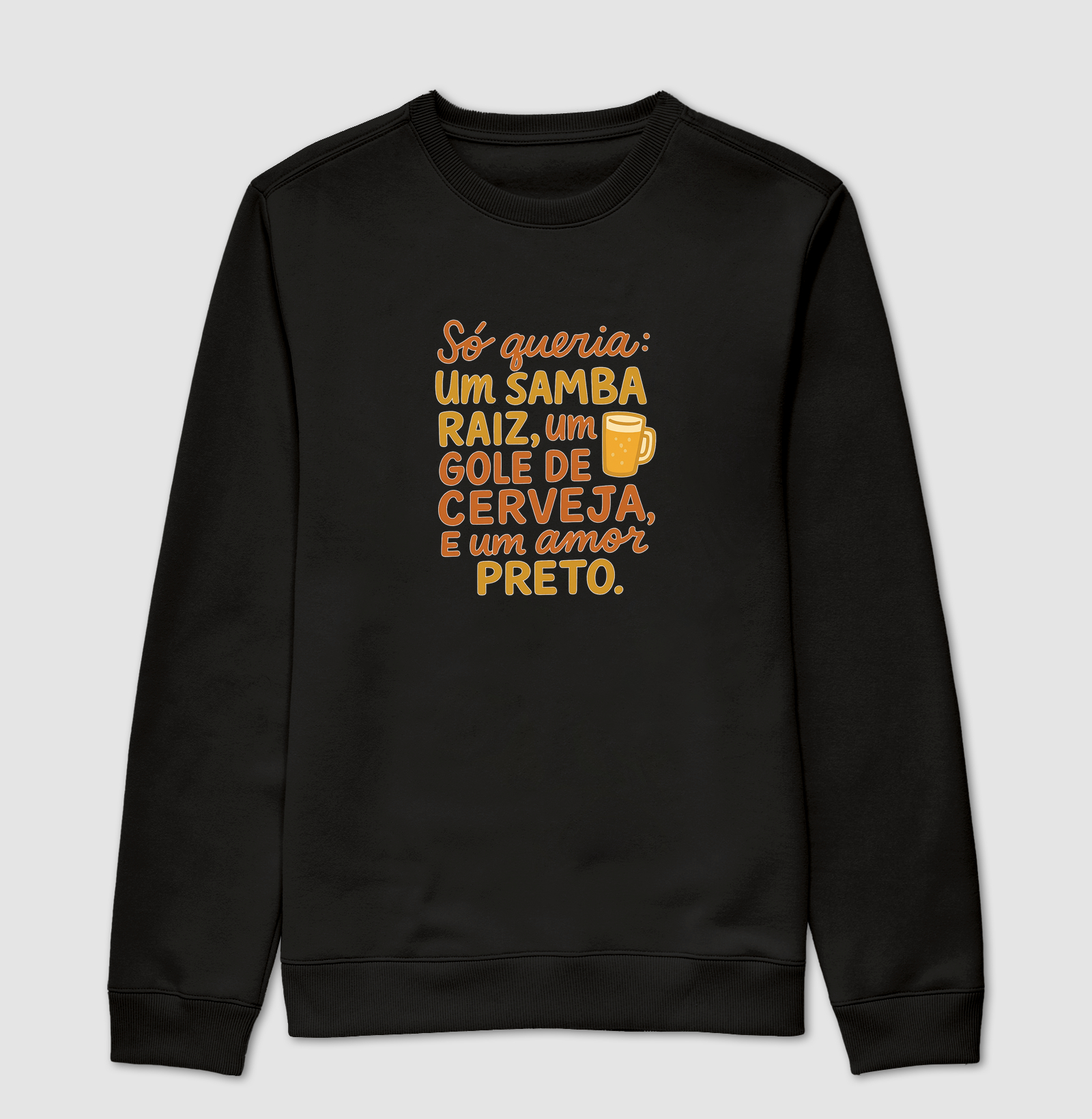 Sueter Um Amor Preto