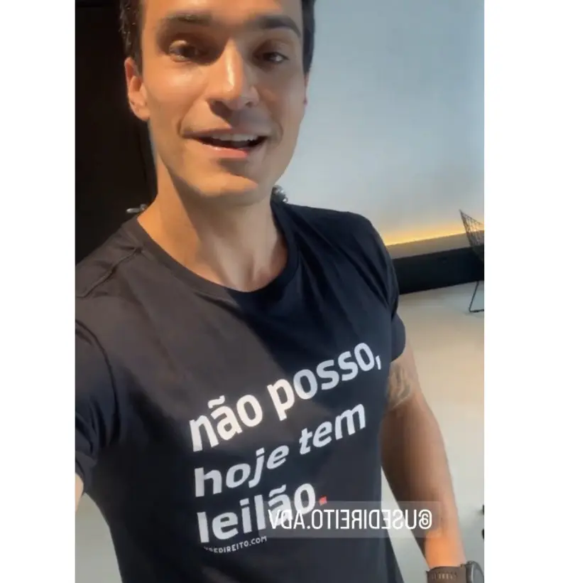 hoje tem leilão