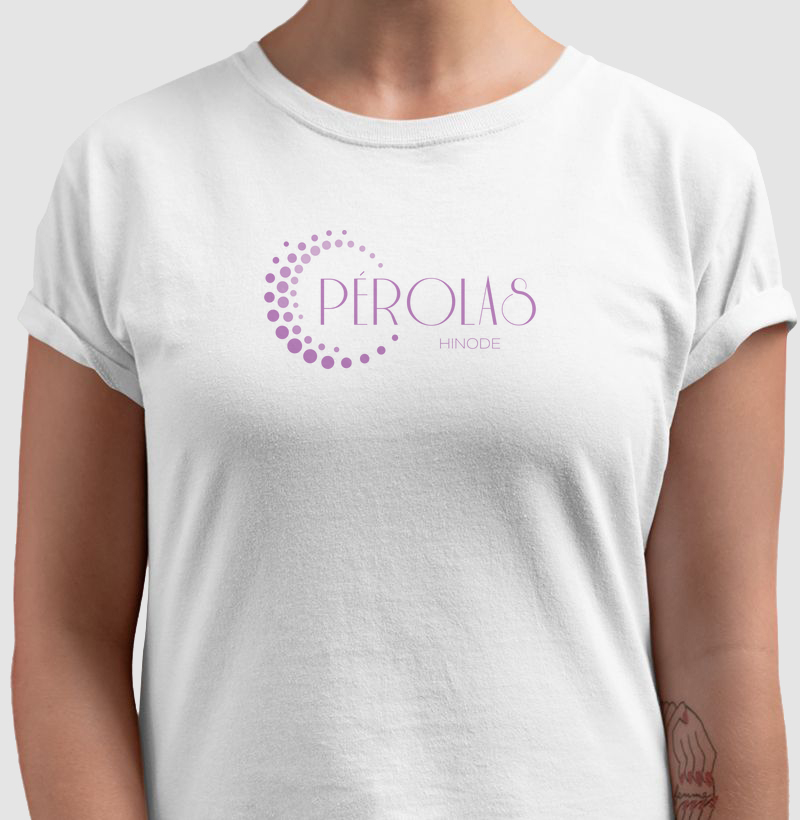 CAMISETA HINODE PÉROLAS - UNISSEX