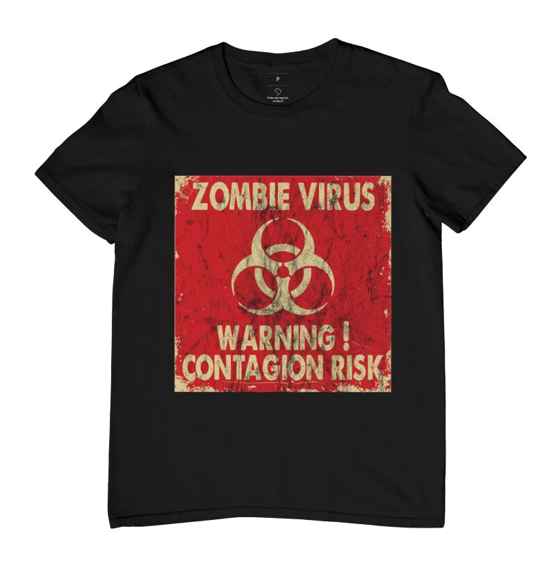 Camiseta Zombie Virus Risk