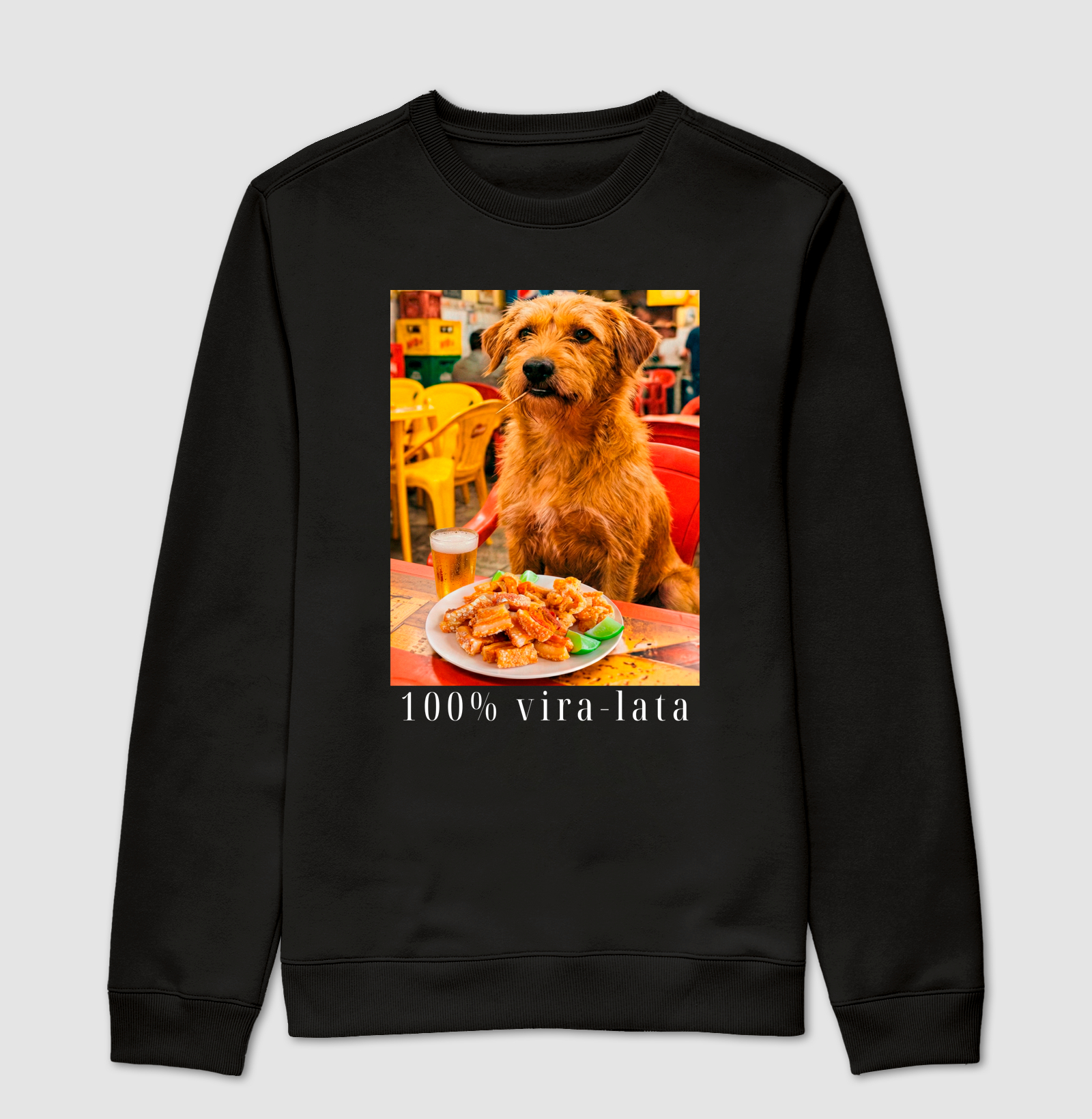 Camiseta 100% Vira‑Lata