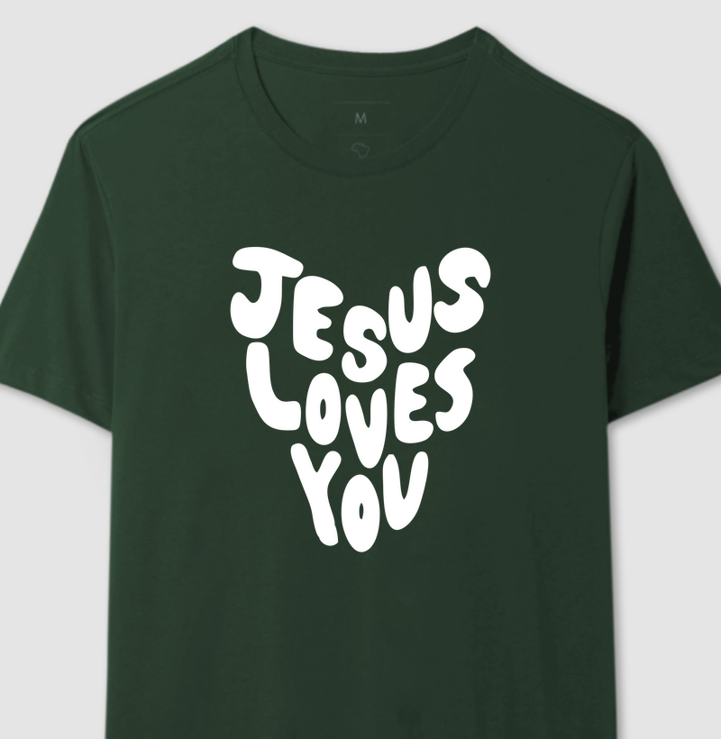 Camisa Jesus Loves You