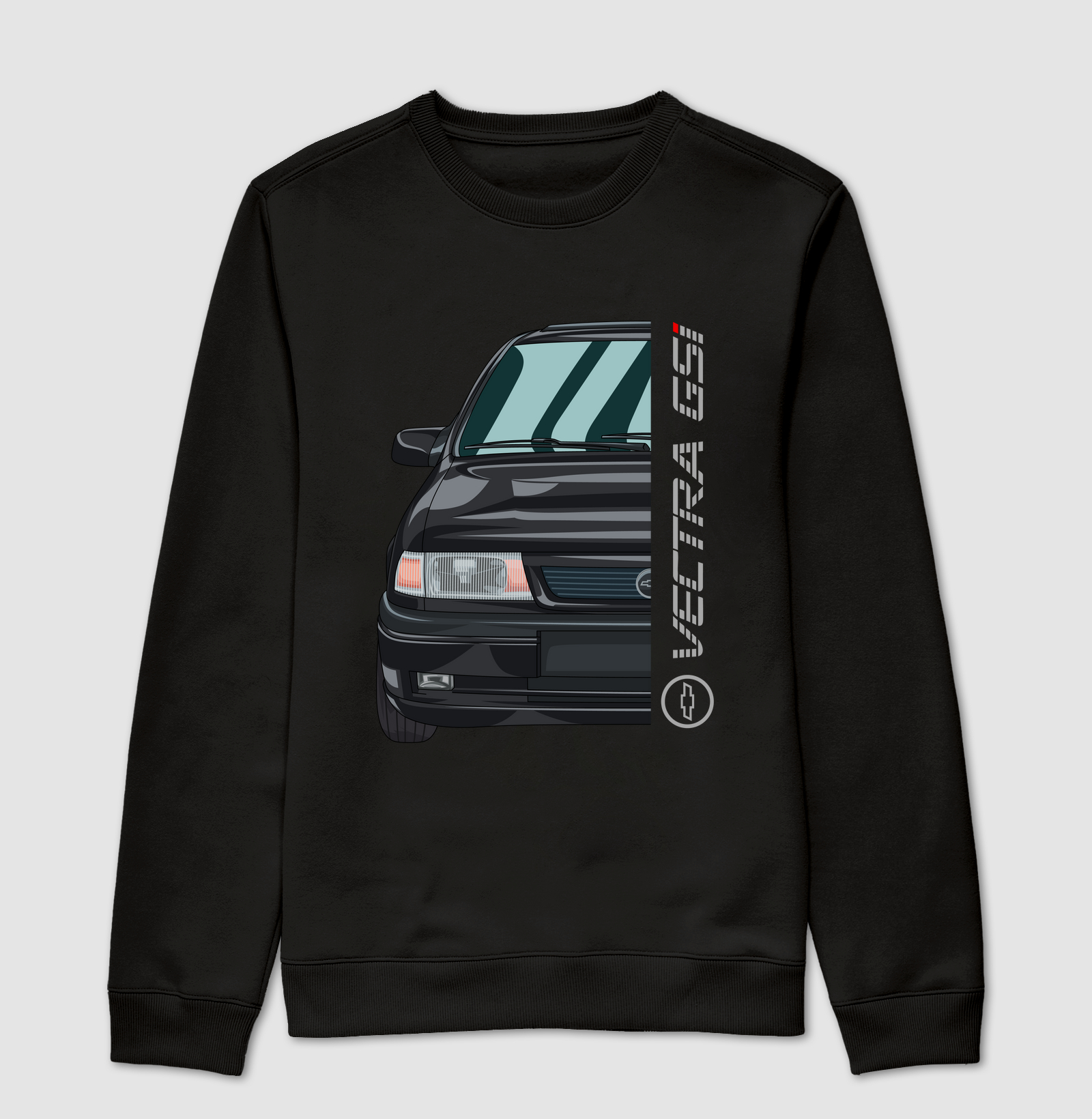 Vectra GSI Preto Perfil