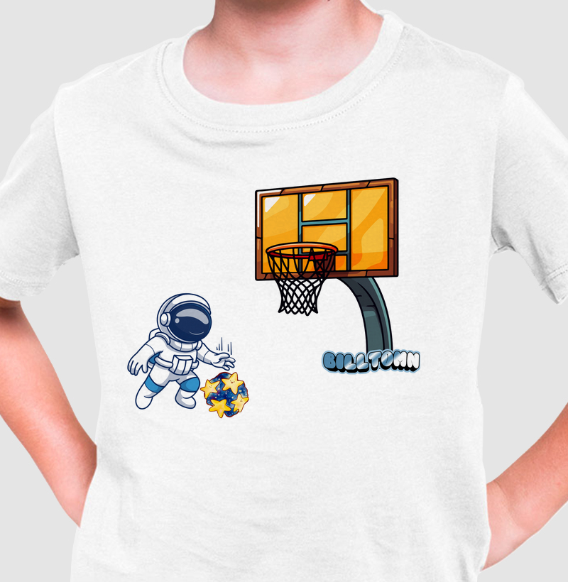 Camiseta T-Shirt Infantil AstroBall