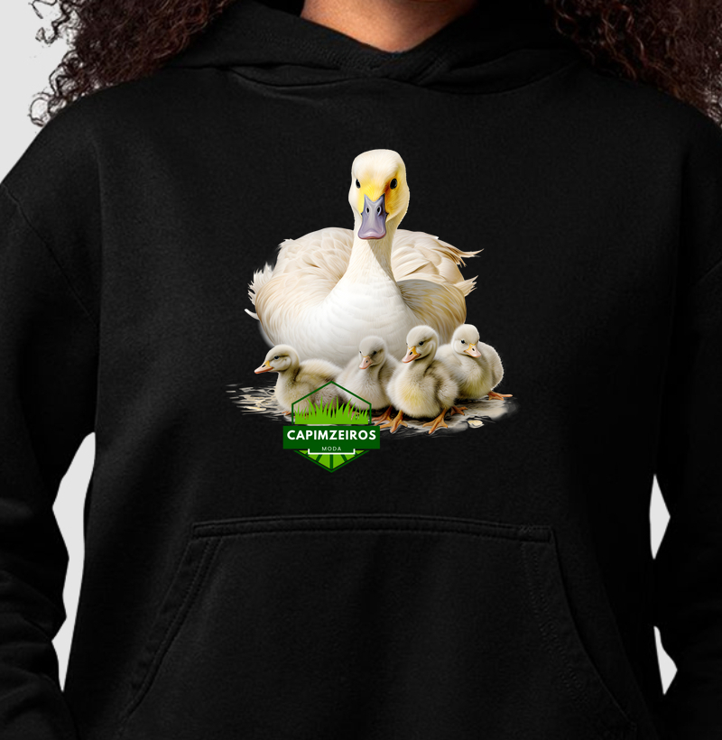 Hoodie Slim Unissex Capimzeiros - Gansos 7