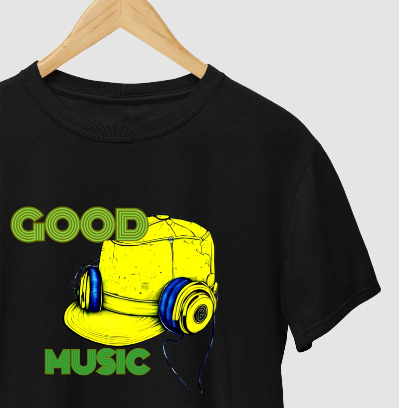 Camiseta boa musica bone