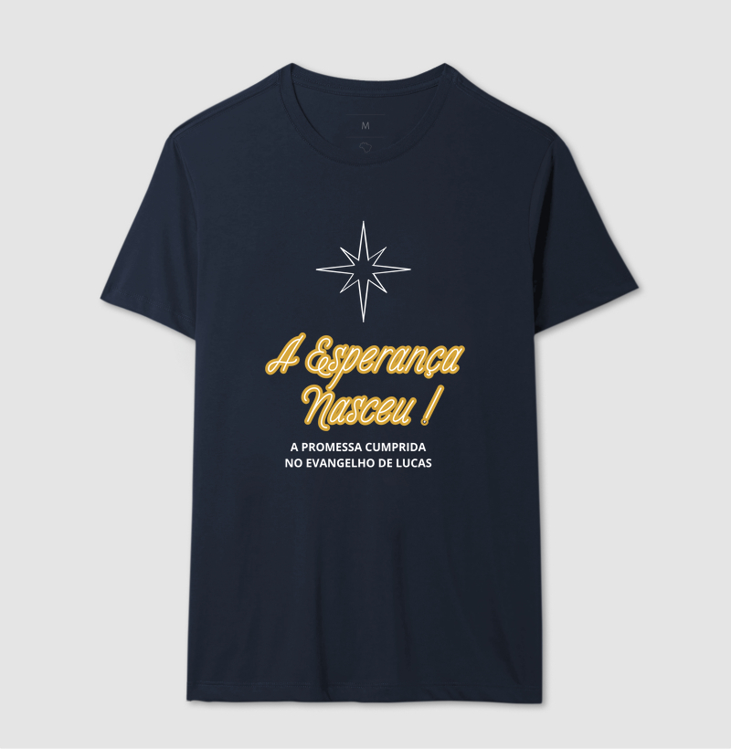 Camiseta de Natal A Esperança do Natal