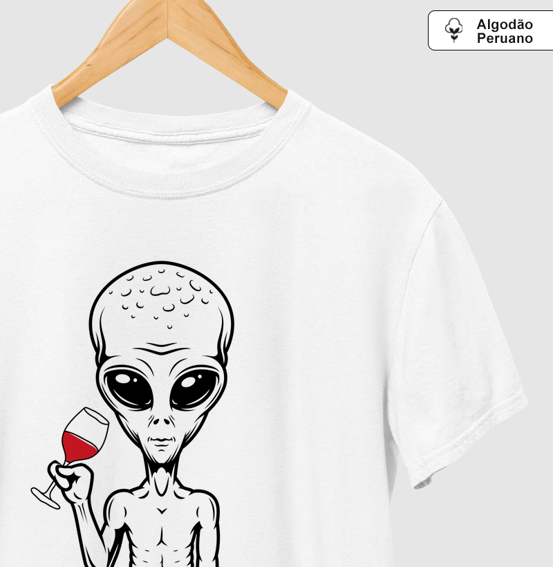 Alien Sommelier - Algodão Peruano 