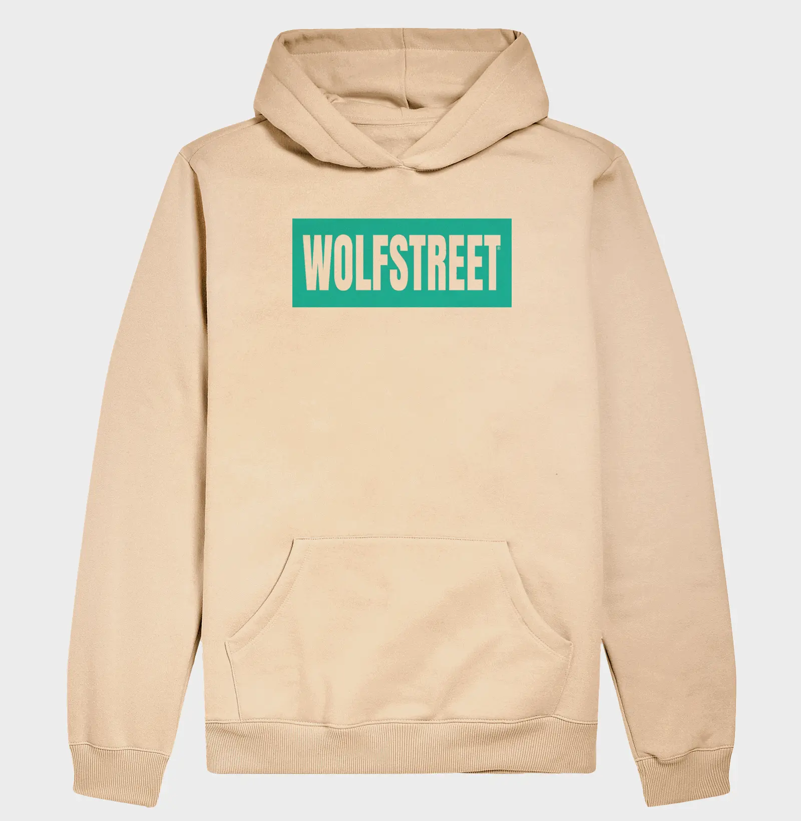 Moletom Hoodie Slim WolfBege01