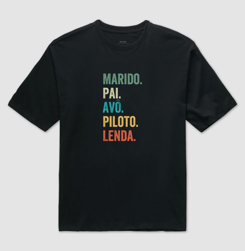 Marido. Pai. Avô. Piloto. Lenda.