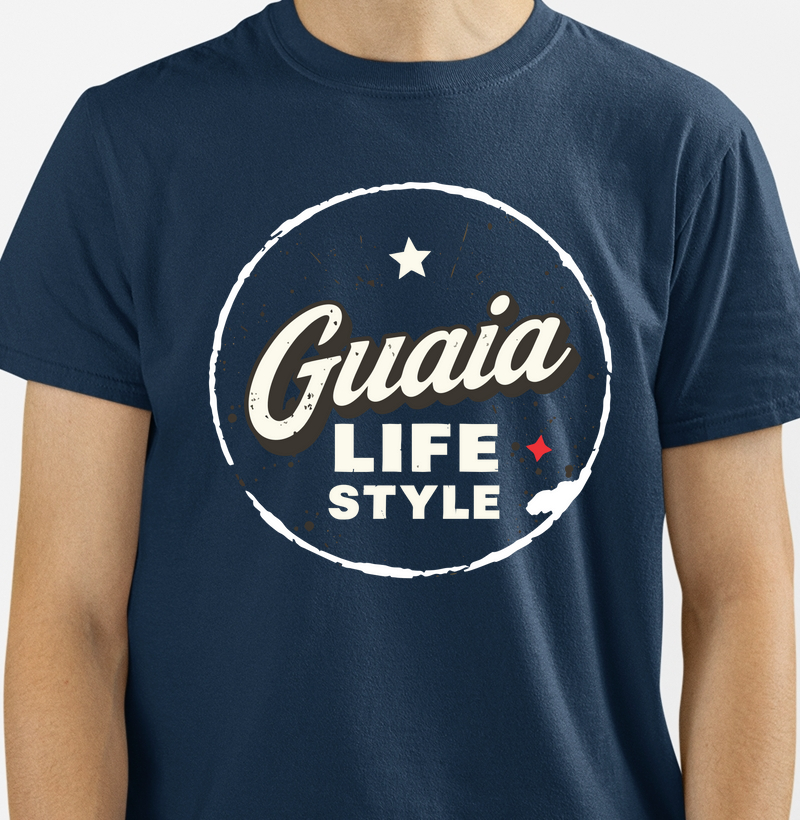 Camiseta Casual Guaia Grunge