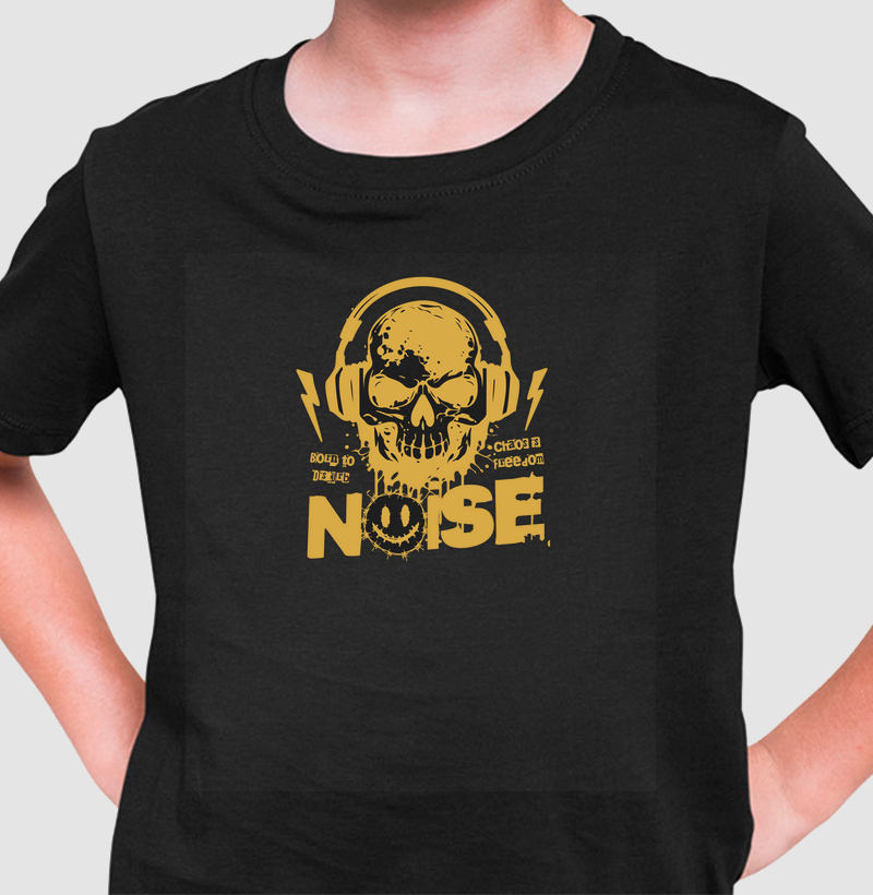 Camiseta Infantil Noise