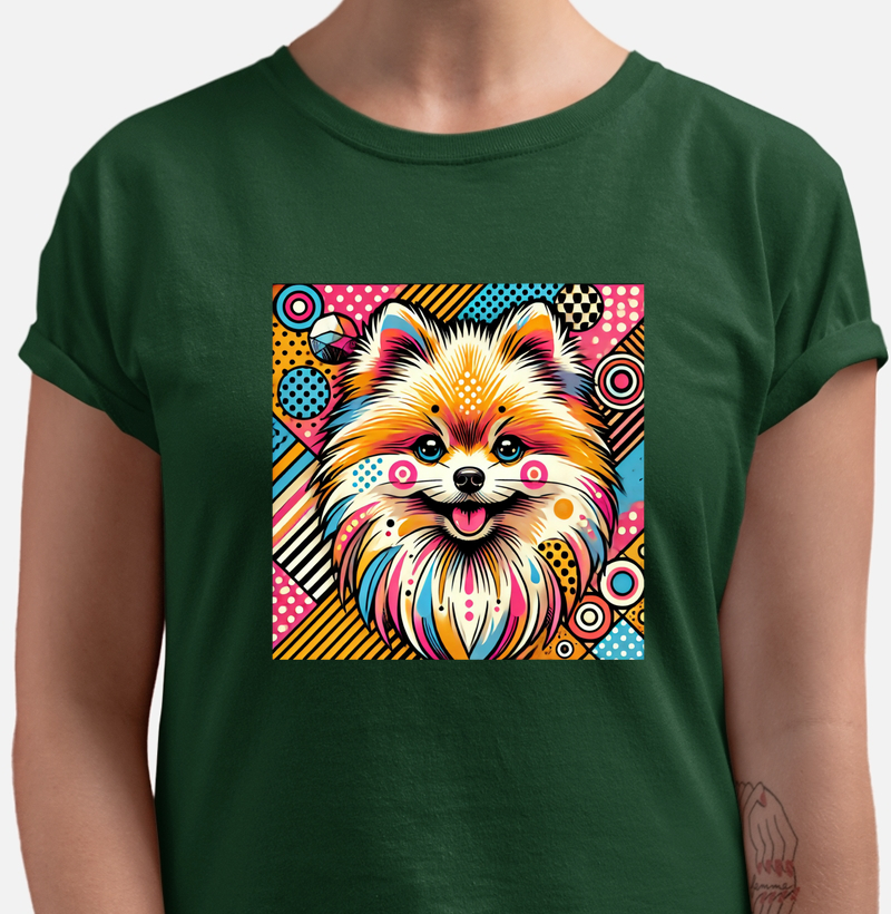 lulu da pomerania spitz alemão - Pop Art 