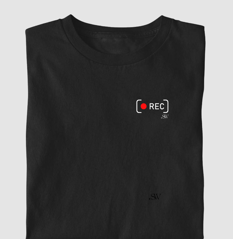 T-shirt | Shutter 11 Fotografia e video | Rec Minimalista