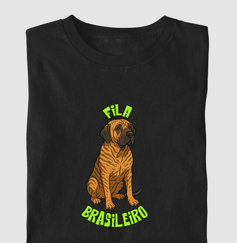 Fila brasileiro tigrado claro