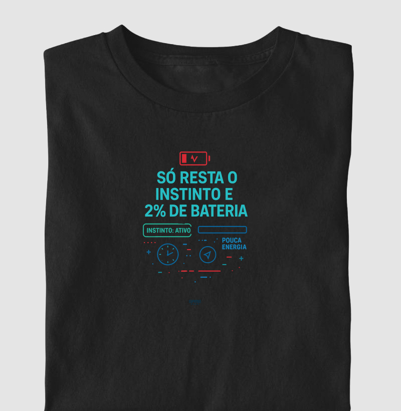 FunPhrase Só Resta o Instinto e 2% de Bateria